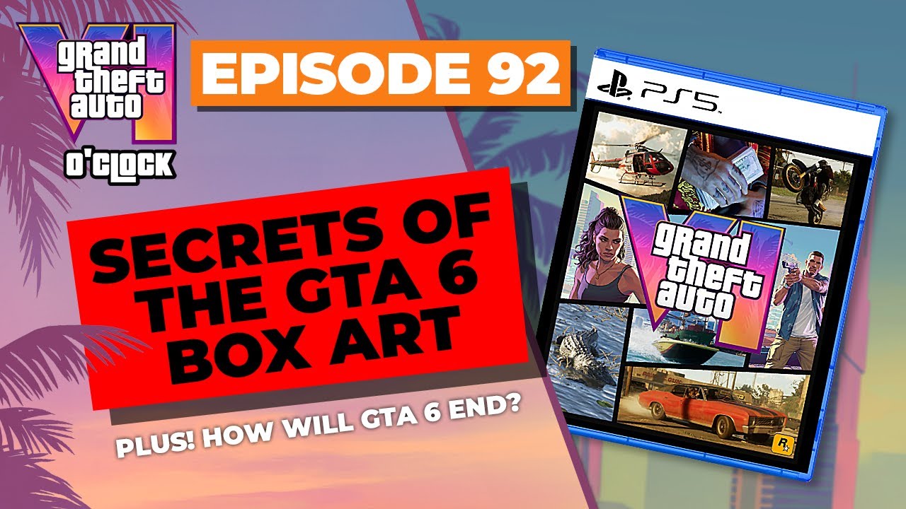 The Secrets of the GTA6 Box Art - GTA VI O'clock - Episode 92 - YouTube