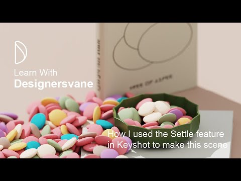 How to use the Settle Feature in Keyshot 10