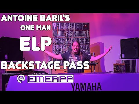 ANTOINE BARIL'S ONE MAN ELP: Backstage Pass @ EMEAPP