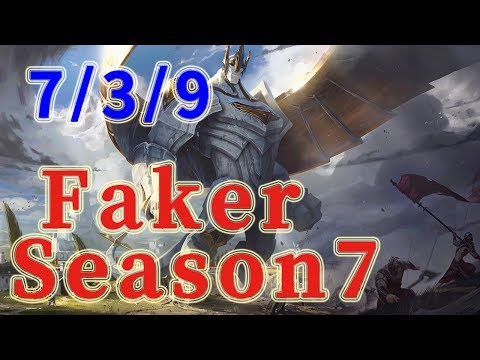 SKT T1 Faker Galio MID vs Jayce Patch 7.14