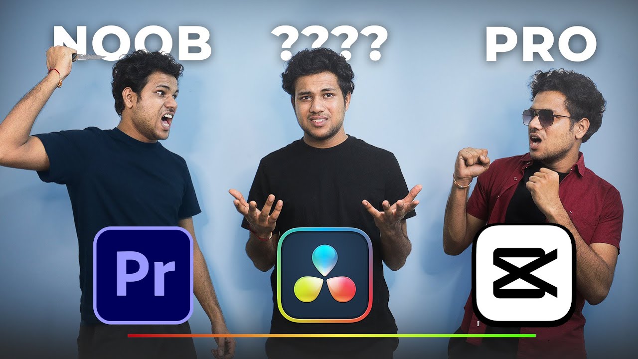 Premiere vs Davinci vs Capcut - What to Choose ?