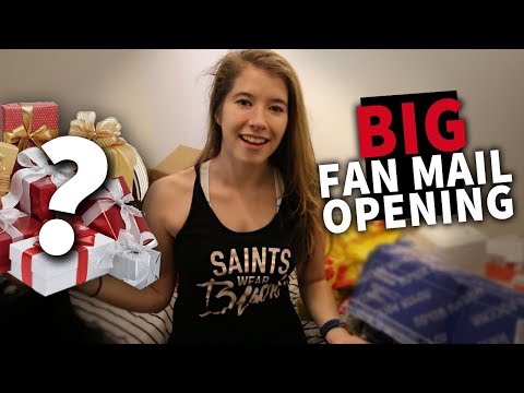 BIG FAN MAIL OPENING!