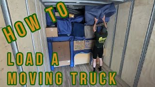 How to Properly & Professionally Load a Truck or Trailer for Moving - Tips From Professional Movers