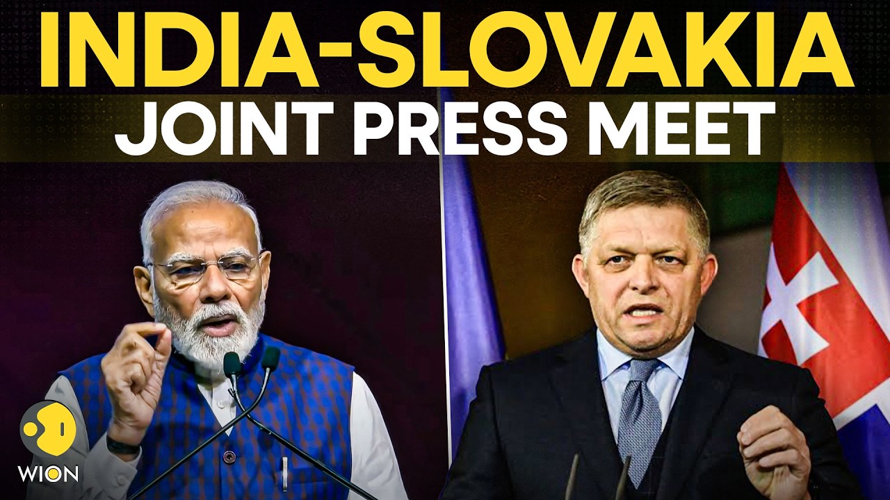 India-Slovakia Joint Meet LIVE: PM Modi & Slovak PM Robert Fico Hold Joint Press Meet In Bratislava