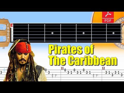 Pirates of the Caribbean Theme Guitar Tab II (pdf)