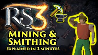 RS3 Mining & Smithing Explained in 3 Minutes