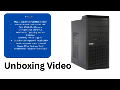 Tower acer veriton m200 i5 14th gen desktop