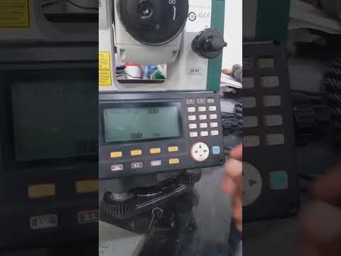 How to on laser in Sokia CX-52 Total station #construction
