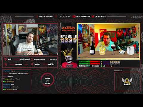 tji reage ao tji bêbado