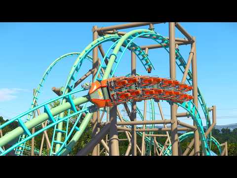 Makara POV | 13 Inversion Vekoma Multi-launch Coaster | INVERS10N | NoLimits 2