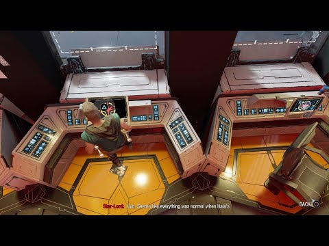 Marvel's Guardians of the Galaxy (PS5 60FPS) THE ABANDONED STATION - WALKTHROUGH PT 49 (ENGLISH COM)