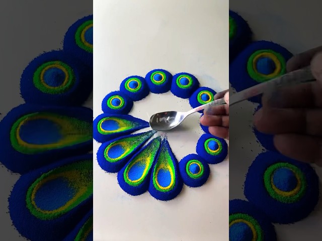 How to Make Magic Sand for Rangoli Designs