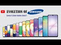Every Samsung Galaxy A0 Series Ever Made Full Evolution From First To Latest
