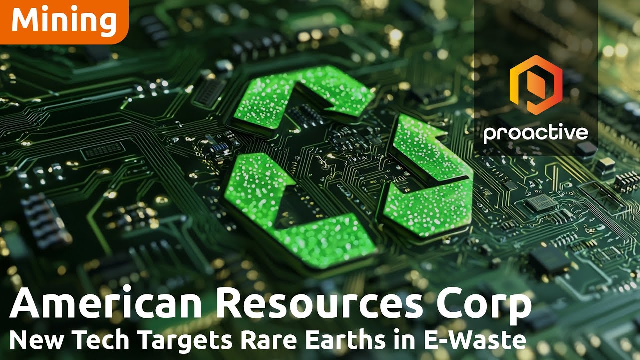 American Resources’ Electrified Materials unveils breakthrough to recover rare earths from e-waste
