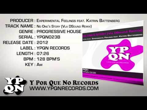 YPQN023B Experimental Feelings Feat Katrin Battenberg - No One's Story (Vla DSound Remix)