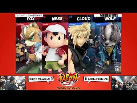 Kapow Smash December 2018 -  Jonestly/Kamikaze Vs  Justinian/OmegaSpike - Ultimate Winners Finals