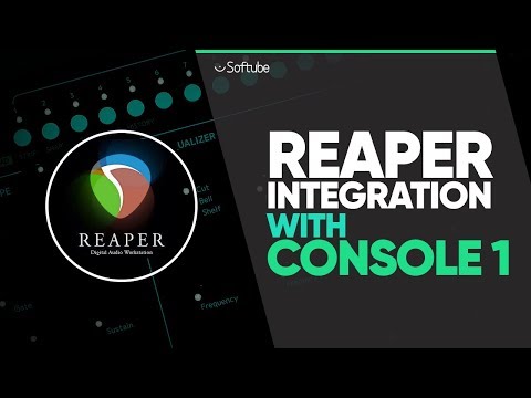 REAPER Integration With Console 1