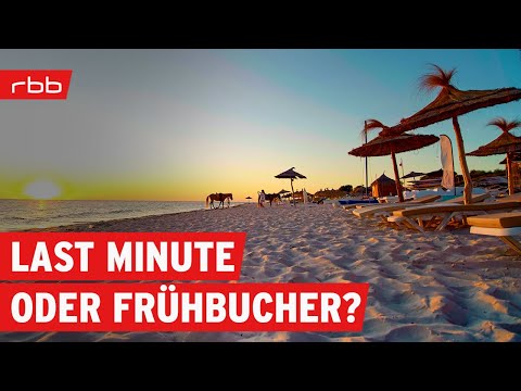 Geld sparen mit Last-Minute-Reisen - geht das noch? | Frühbucher-Rabatt | Spartipps | SUPER.MARKT