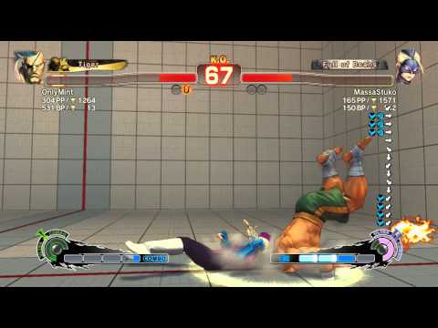 #USF4  Sagat vs Decapre | PS3 OnlyMint