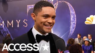 Trevor Noah Says He&#39;s The Reason Mark Burnett &amp; Tom Arnold Got Into An Emmys Fight | Access