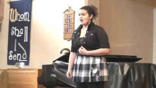 preview picture of video 'Joelle Kontos 2011 Recital Journey to the Past'