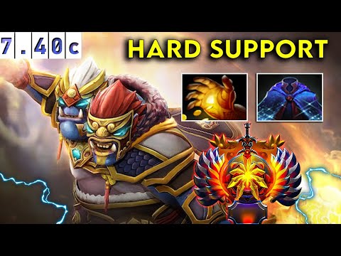Ogre Magi Immortal Multistun 🎰 Hard Support - Dota 2 Patch 7.40c Pro Pub Gameplay