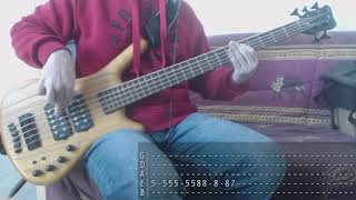 Incubus - Glass [Bass Cover + Tab]