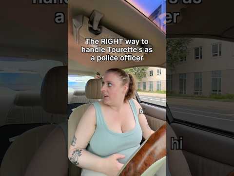 Getting pulled over with Tourette’s… 🫠