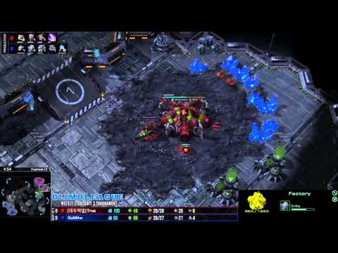 Starcraft 2 OlimoLeague True vs GumiHo Game 1