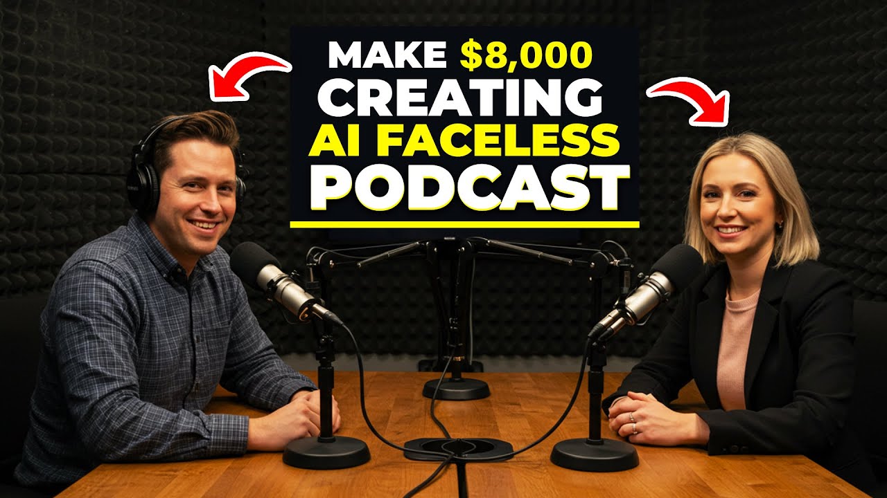 Make $8K+ Creating AI Podcasts for FREE – Complete Guide!