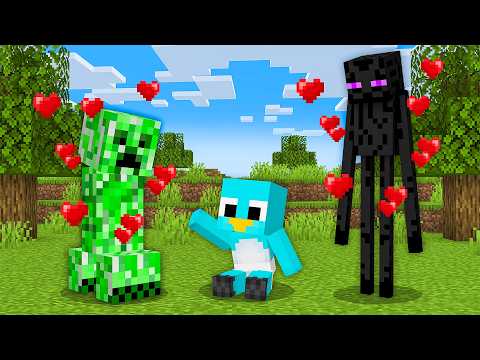 Adopted By MOBS in Minecraft!