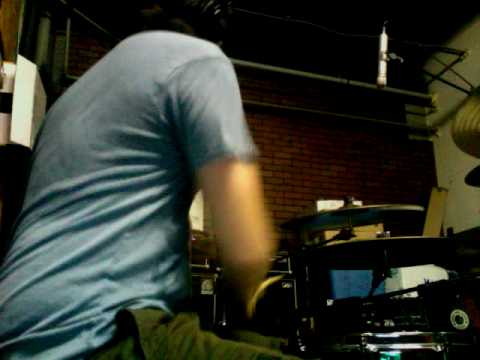 Daniel Jakubovic, Recording drums june 09