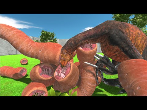 20 Blade Worm vs Strong Unit