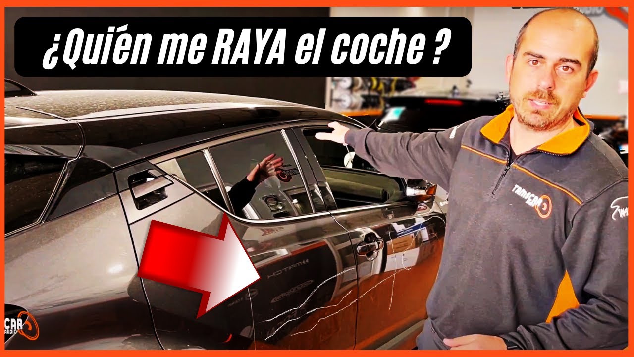 CÁMARA 360º Interior Coche de vigilancia y antivandalismo para grabar a quien lo raye, golpee, etc.