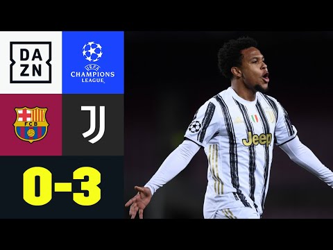 Juve schnappt Barca Gruppensieg weg! Barcelona - Juventus Turin 0:3 | UEFA Champions League | DAZN