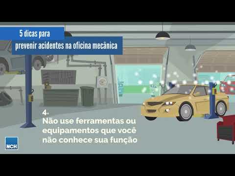 Prevenir acidentes na oficina mecânica