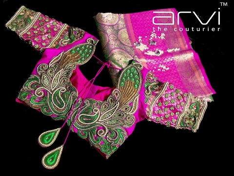 EPISODE=55 Heavy Work Pattu Saree Blouse With Price!!_Wedding Bridal Silk Sarees Designs