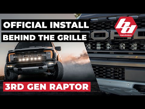 Baja Designs Install: Behind the Grille 3rd Gen Raptor