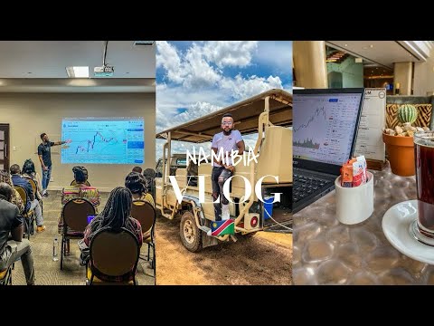 E05 Namibia 🇳🇦 Vlog || Travel, Nightlife, Game Reserve Drive, Trainings & Event, Celebration 🍾