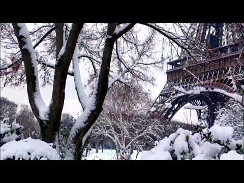 PARIS SNOW Ambient,Calm Music 2021