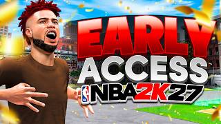 🚨STREAKING IN THE 2X REP PARK + 1 MILLION VC GIVEAWAY! BEST BUILD + BEST JUMPSHOT ON NBA 2K27!