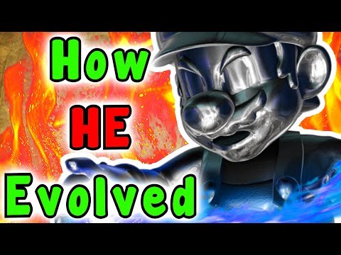 Super Mario - Evolution Of METAL MARIO (1996 - 2018)