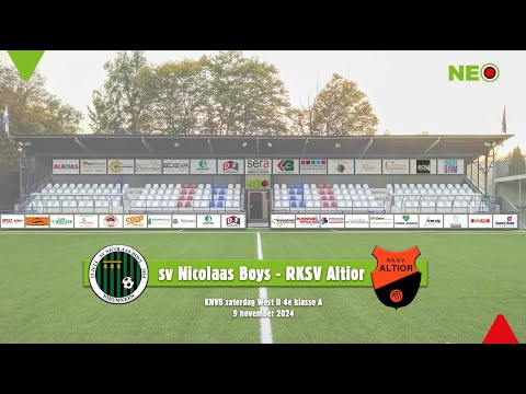 Samenvatting Nicolaas Boys - Altior 09 11 2024