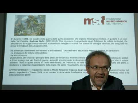 Lezione 32. Il Territorio trentino-tirolese in epoca napoleonica. Didattica on line FMST