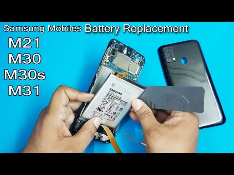 Samsung M21, M30, M30s, M31 Models Battery Replace / Samsung M Series Battery Replacement