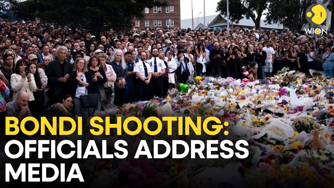 Bondi Shooting LIVE : Authorities Brief Press on Bondi Shooting Case | WION