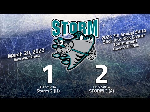 IMG 6836 2022 7th ANNUAL SVHA STICK IT TO KIDS CANCER TOURNAMENT GAME 4   B FINAL VS  SIMONS VALLEY