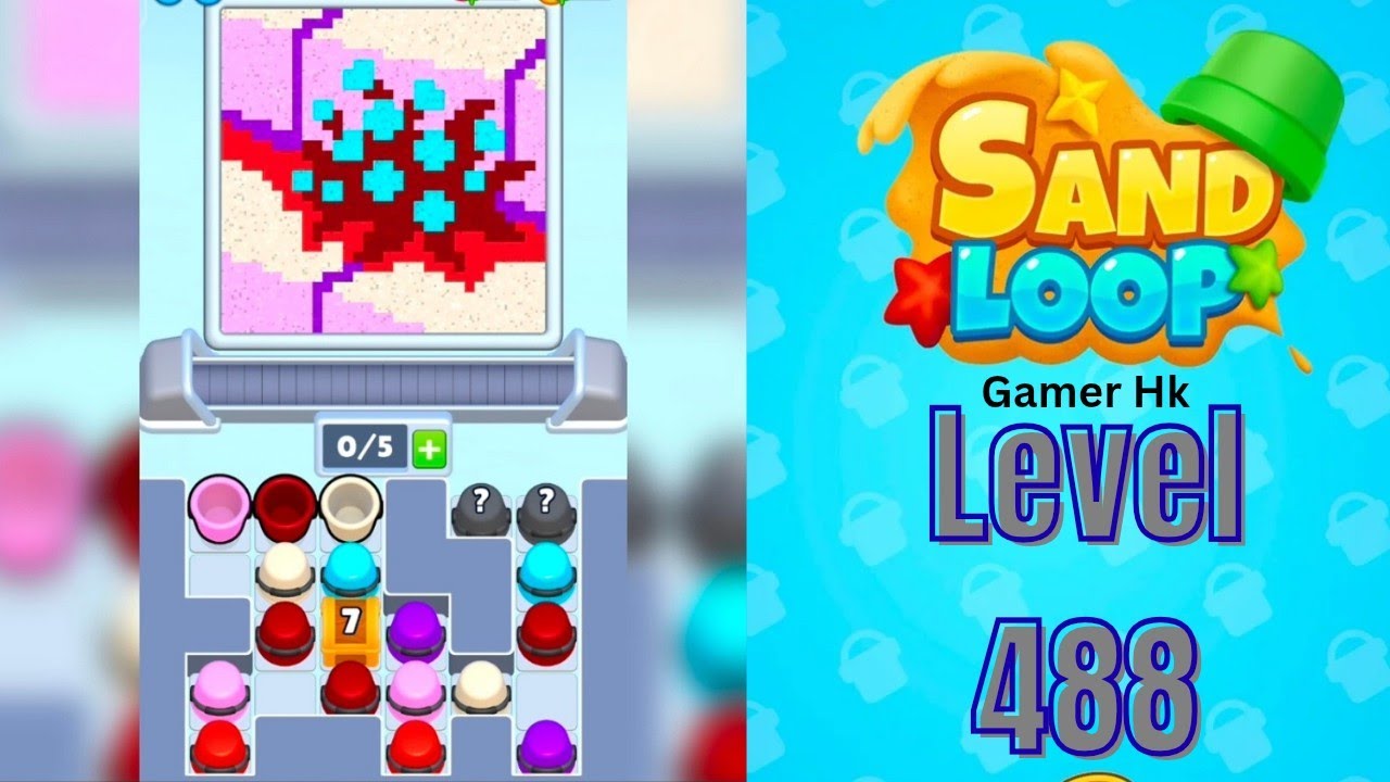 Sand Loop 488 Solution - Level 488 Video Walkthrough