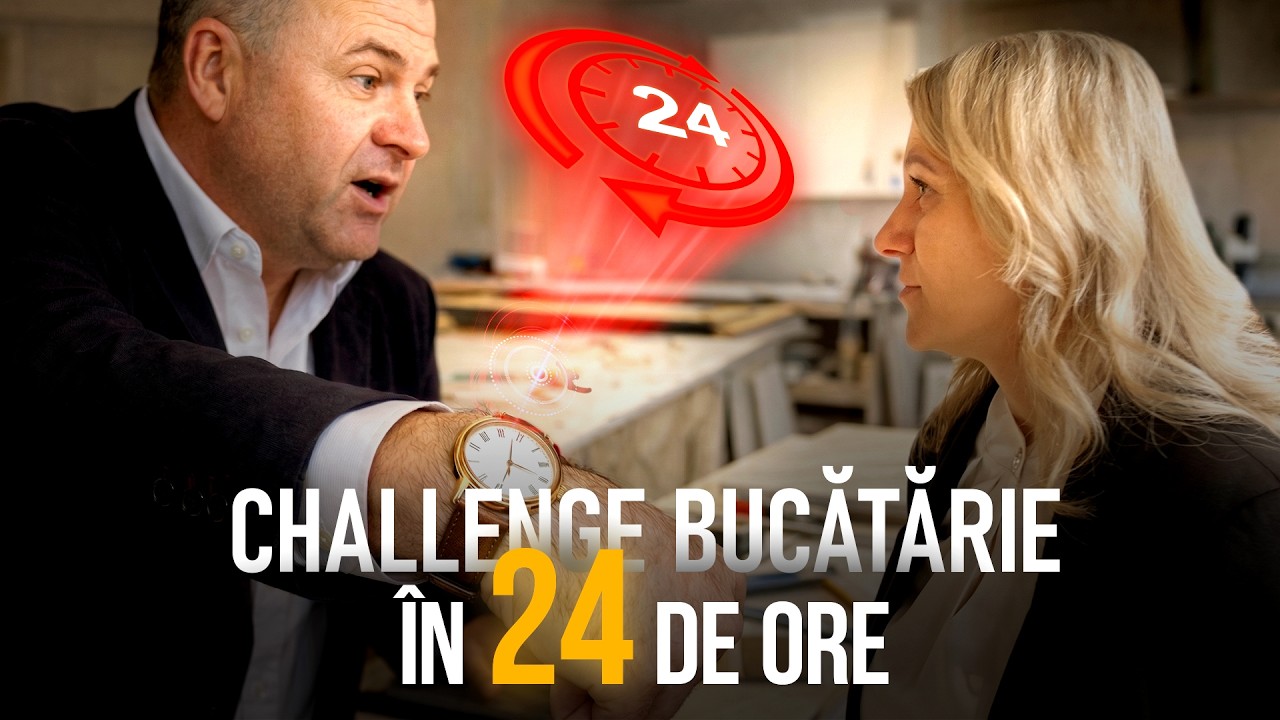 Challenge: Bucătărie în 24 de ore