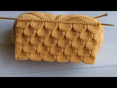 Slip Stitch Diamond! 🔥 8 Stitches Repeat Fanda Khiskane Ki Trick | 3D Bunai Pattern